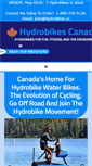 Mobile Screenshot of hydrobikes.ca